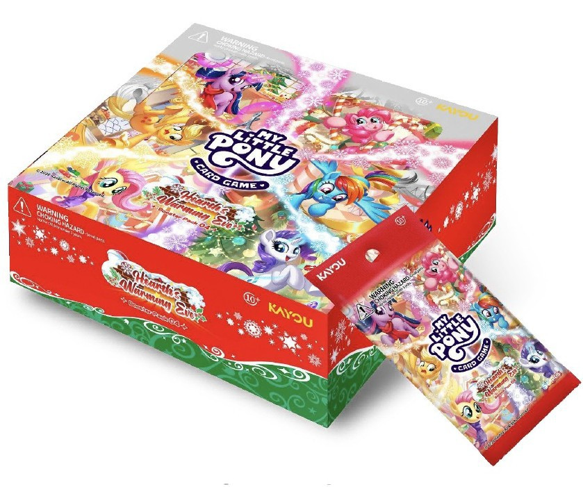 My Little Pony Trading Card Game Friendship is Eternal Hearth's Warming Eve Booster Box #04 20 Packs (Pre-Order ships November)、ToyWiz、kayou
