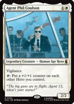 Agent Phil Coulson (MSH-004) - Marvel Super Heroes、Wizards of the Coast、kayou