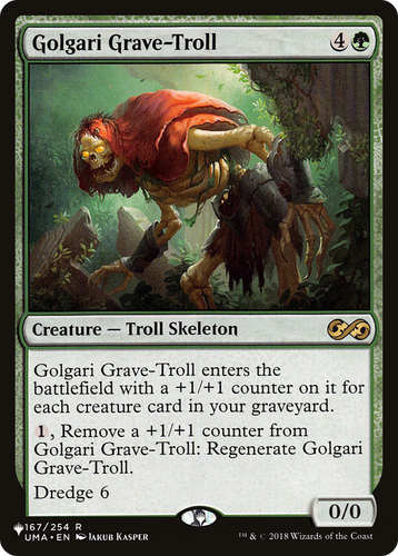 Golgari Grave-Troll (LIST-167/254) - The List、Wizards of the Coast、kayou