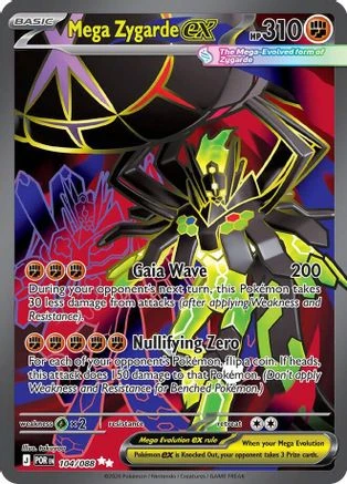 Mega Zygarde ex - 104/088 - ME03 Perfect Order Holofoil、The Pokémon Company、kayou