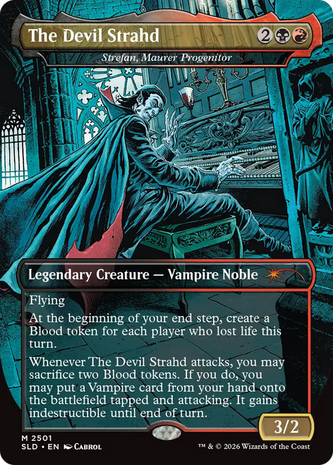 Strefan, Maurer Progenitor The Devil Strahd (Secret Lair - Dungeons & Dragons: Strahd's Descent) | Secret Lair Drops、Magic: The Gathering、kayou