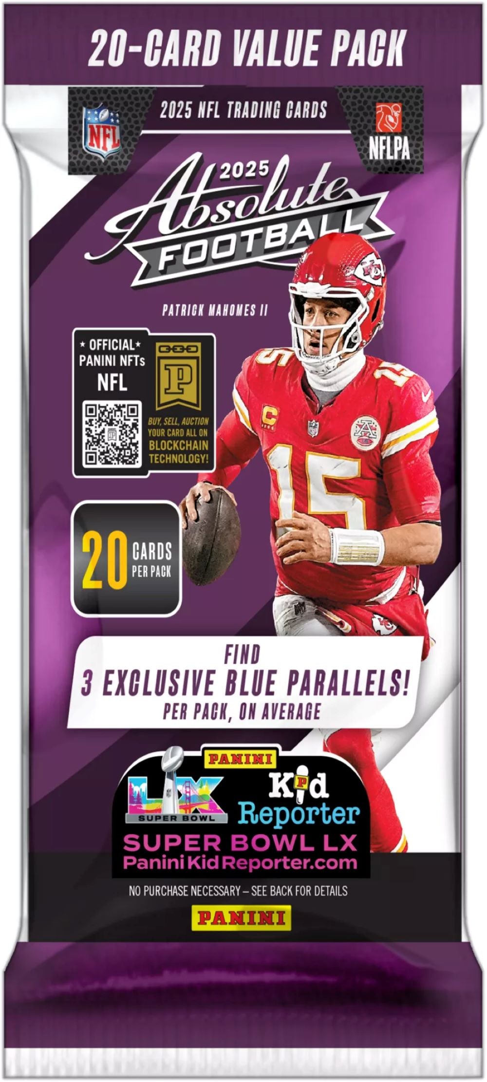 2025 Panini Absolute Football Fat Pack Display Box、Panini、kayou