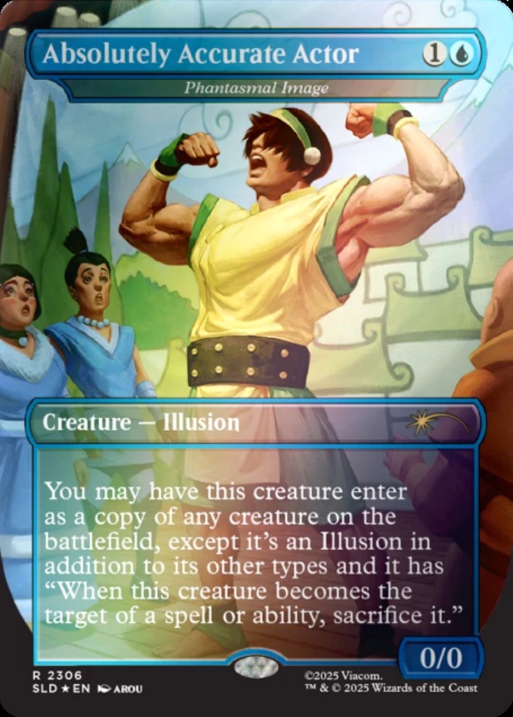 Magic the Gathering Avatar the Last Air Bender Secret Lair - Ember Island Players Rainbow Foil Edition、Magic the Gathering、kayou