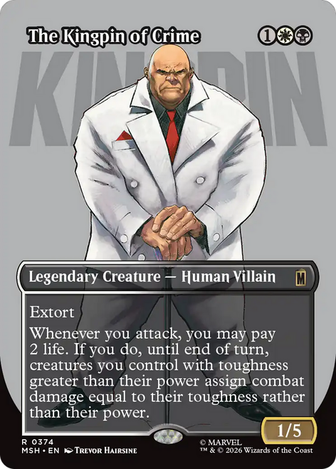 The Kingpin of Crime (Logo Art) | Marvel Super Heroes、Magic: The Gathering、kayou