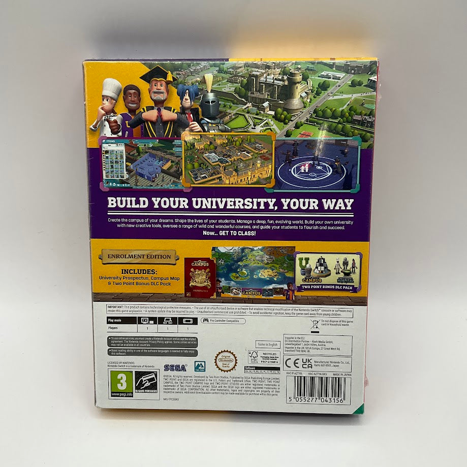 Two Point Campus Enrollment Edition Nintendo Switch Sealed #1、Collector Store LLC - VG、kayou