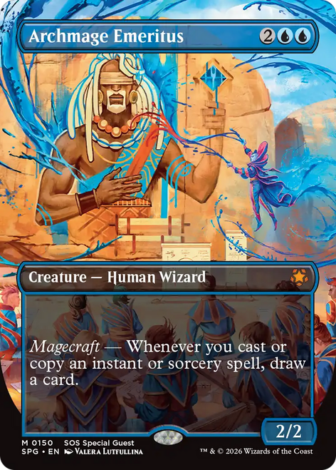 Archmage Emeritus (Borderless Art) | Special Guests、Magic: The Gathering、kayou