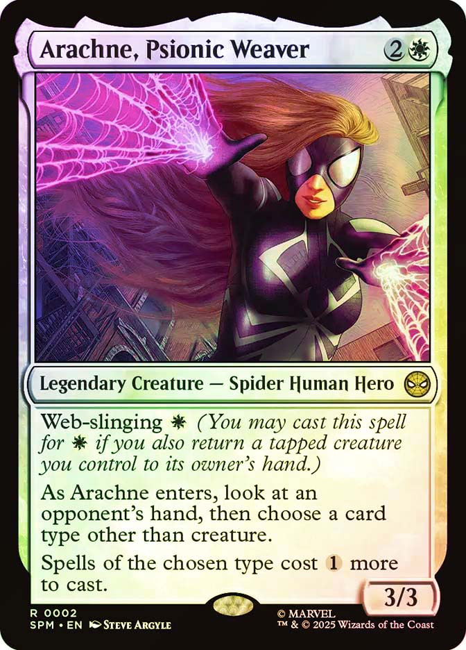 Arachne, Psionic Weaver (SPM-002)、Magic: The Gathering、kayou