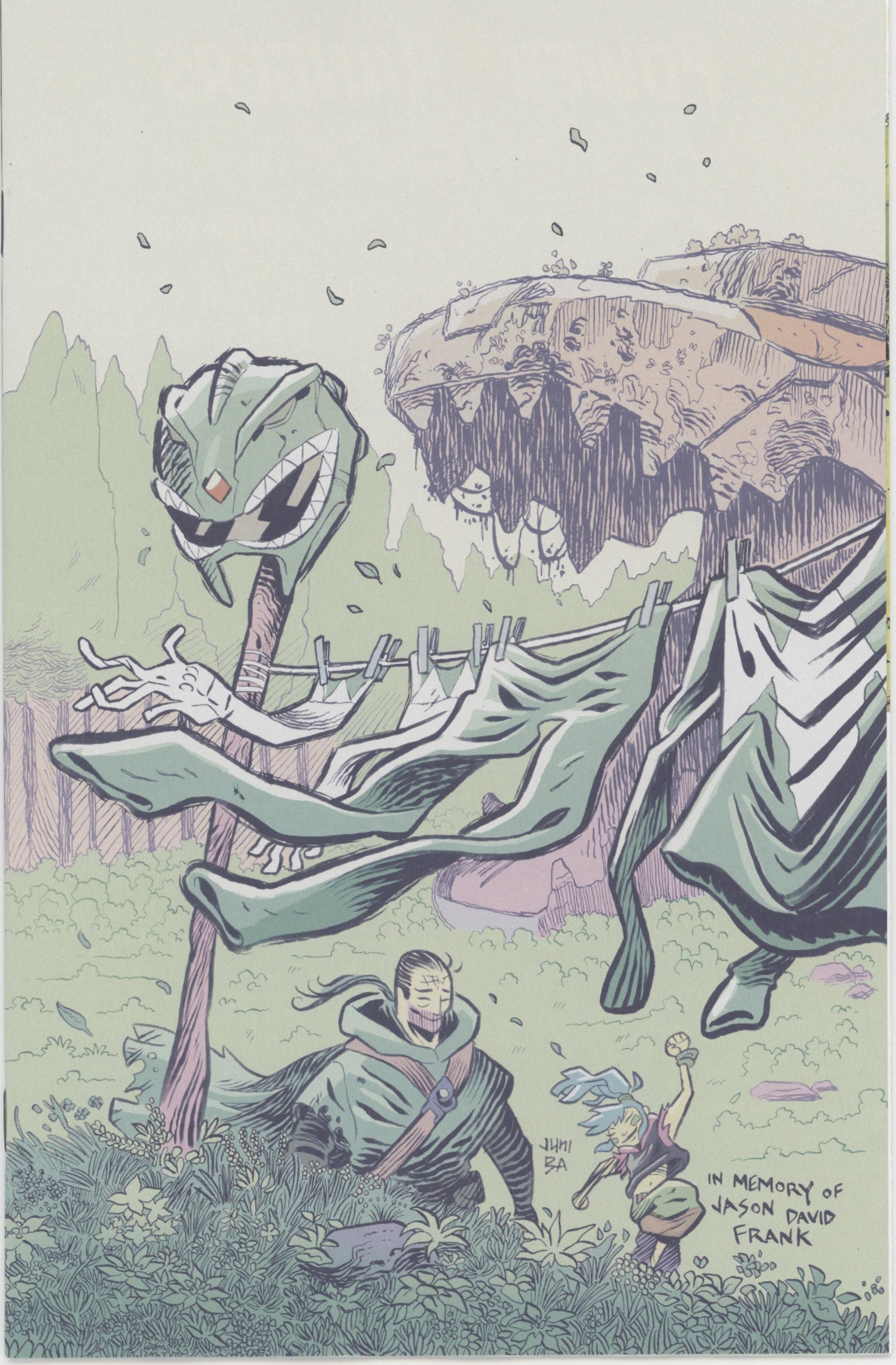 Power Rangers Green #1 H 1:20 Variant Edition Variant (Full Art, Ba)、Boom! Entertainment、kayou