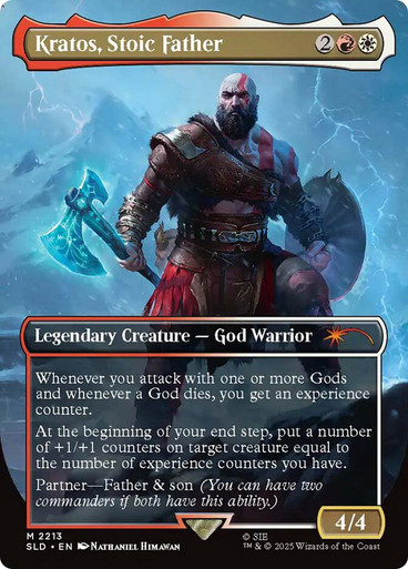 Kratos, Stoic Father、Magic: The Gathering、kayou