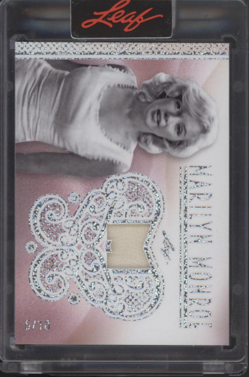 Marilyn Monroe 2024 Leaf Swatch 5/10 #MM-9、Collector Store LLC、kayou
