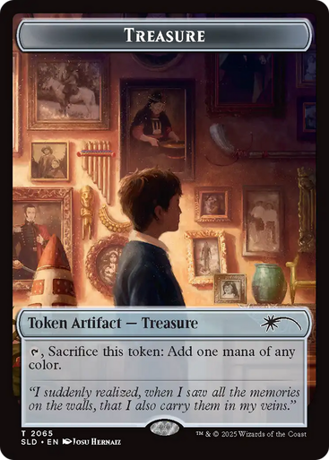 Treasure Token (Secret Lair - Nuestra Magia) | Secret Lair Drops、Magic: The Gathering、kayou