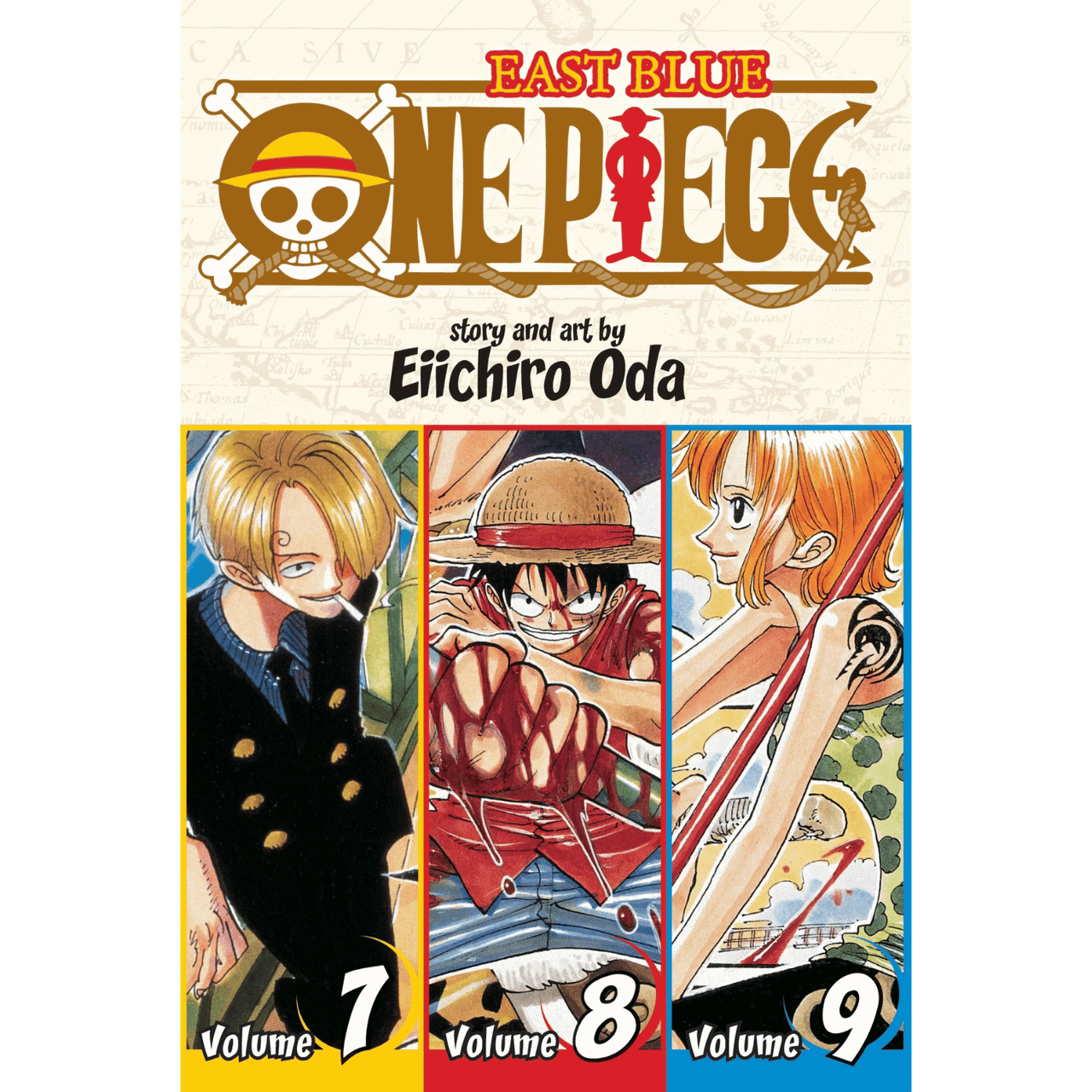 Shonen Jump Manga: One Piece - Omnibus Edition Vol. 3 (7-8-9)、Viz Media、kayou
