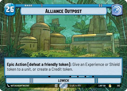 Alliance Outpost (Hyperspace) (283) - A Lawless Time、Fantasy Flight Games、kayou