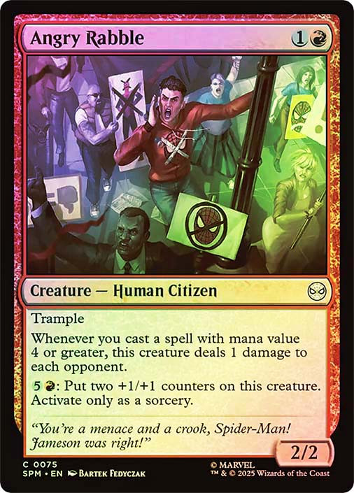 Angry Rabble、Magic: The Gathering、kayou