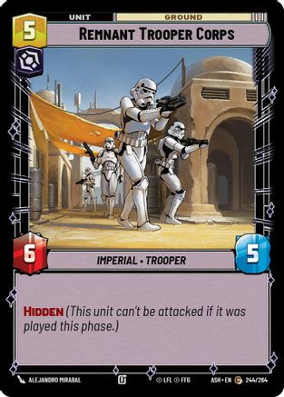 Remnant Trooper Corps (244/264) - Ashes of the Empire、Fantasy Flight Games、kayou