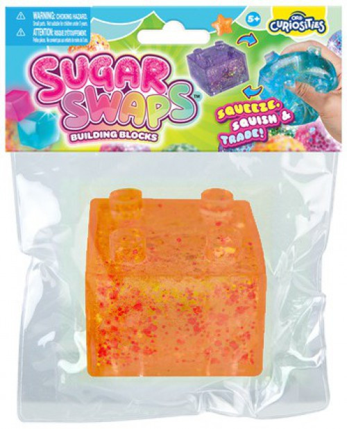 Sugar Swaps Building Blocks ORANGE Squeeze Toy、ToyWiz、kayou