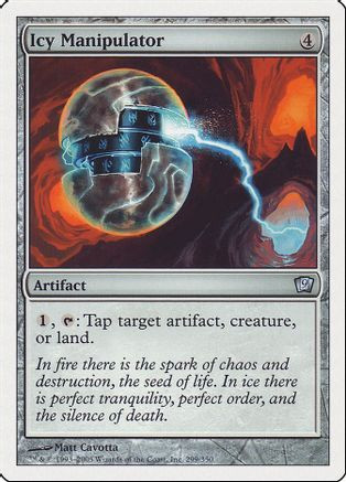 Icy Manipulator (9ED-299) - 9th Edition Foil、Wizards of the Coast、kayou