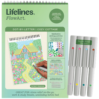 Lifelines FlowArt: Dot-by-Letter - Cozy Cottage、Lifelines、kayou
