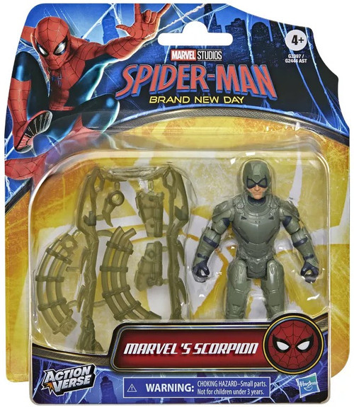 Marvel Spider-Man: Brand New Day ActionVerse Scorpion Action Figure、ToyWiz、kayou