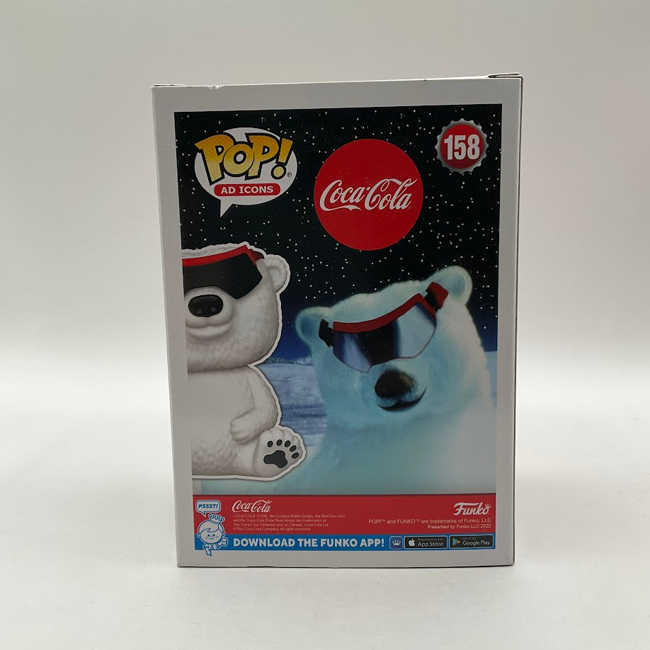 90s Coca-Cola Polar Bear Funko Pop! Ad Icons #158 Flocked Amazon、Funko、kayou