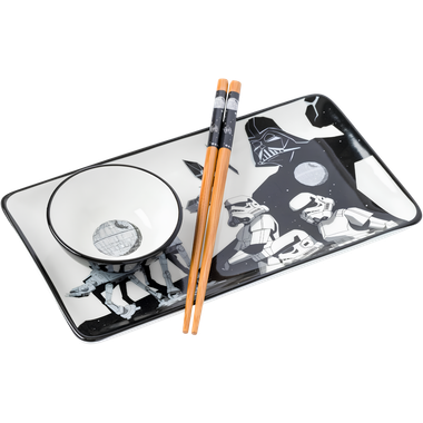 Star Wars: Vader Street Classic - Ceramic Sushi Set、Silver Buffalo、kayou
