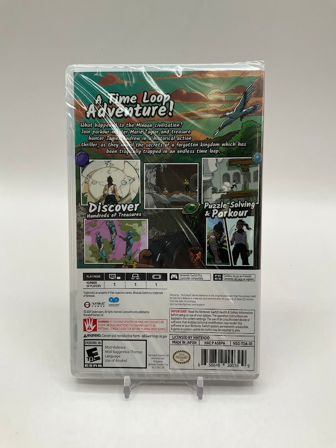 Treasures Of The Aegean Nintendo Switch Sealed #1、Collector Store LLC - VG、kayou
