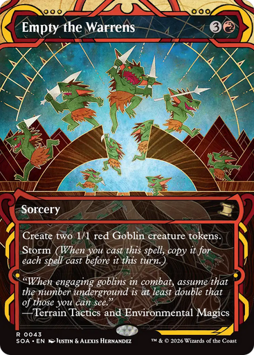 Empty the Warrens (Mystical Archive Foil) | Secrets of Strixhaven Mystical Archive、Magic: The Gathering、kayou