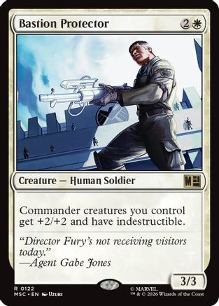 Bastion Protector (MSC-122) - Commander: Marvel Super Heroes、Wizards of the Coast、kayou