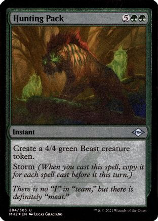 Hunting Pack (Foil Etched) (MH2-284) - Modern Horizons 2 Foil、Wizards of the Coast、kayou