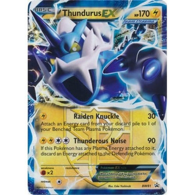 Black & White Promo BW81 Thundurus EX、Pokemon、kayou