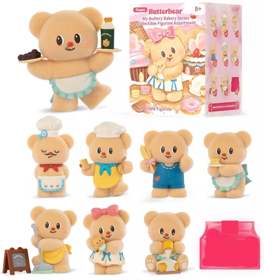 Butterbear My Buttery Bakery Series Mini Figure Mystery Pack、ToyWiz、kayou