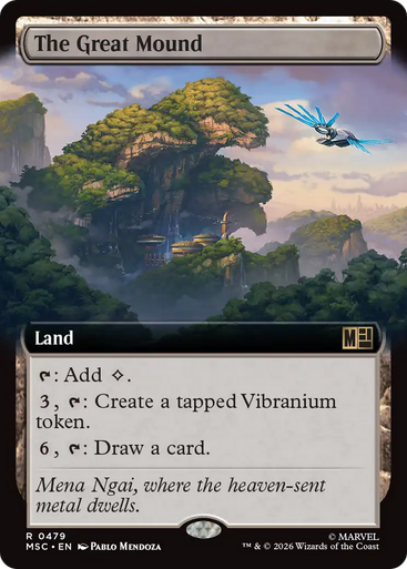 The Great Mound (Extended Art) | Marvel Super Heroes Commander、Magic: The Gathering、kayou