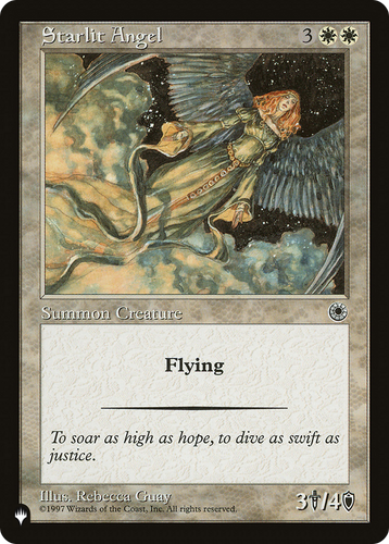 Starlit Angel (LIST-) - The List、Wizards of the Coast、kayou