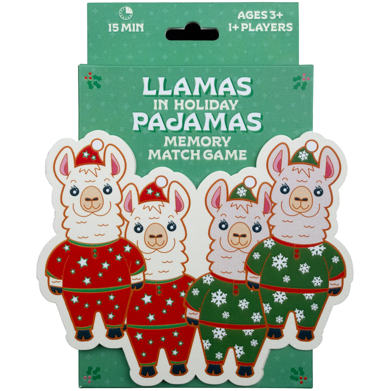Llamas in Holiday Pajamas: Memory Match Game、Project Genius、kayou