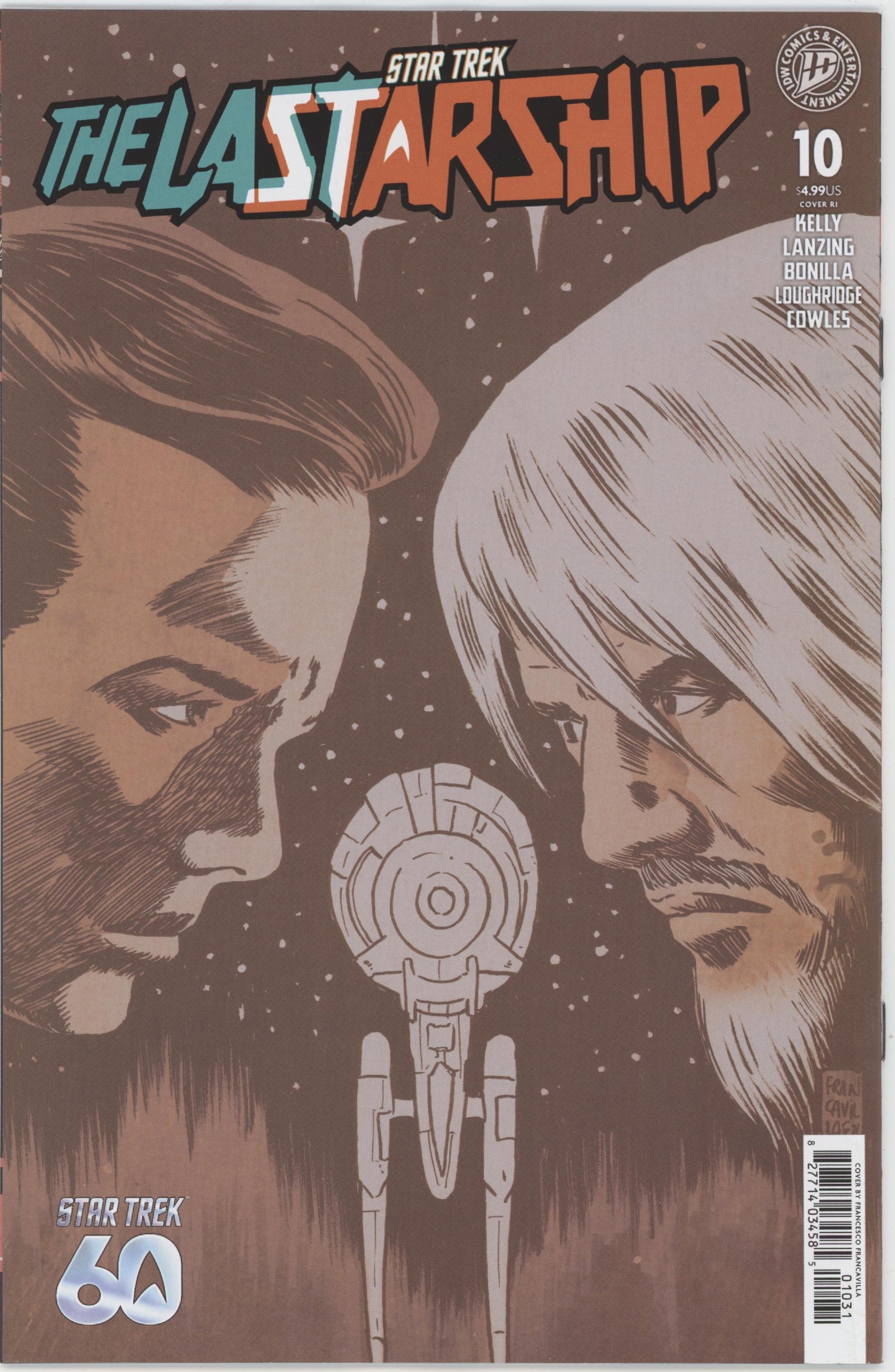 Star Trek: The Last Starship #10 Variant Ri (10) (Francavilla Full Art)、IDW Publishing、kayou
