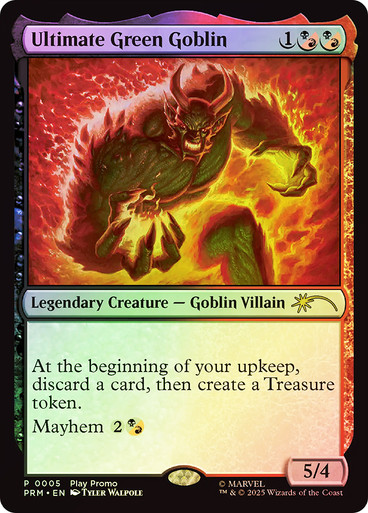 Ultimate Green Goblin、Magic: The Gathering、kayou