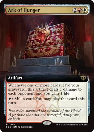 Ark of Hunger (Extended Art) (SOS-344) - Secrets of Strixhaven Foil、Wizards of the Coast、kayou