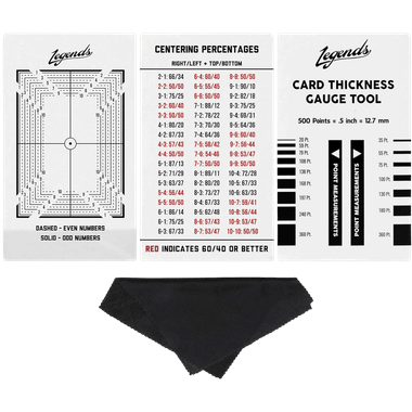 Legends Card Grading Centering Tool & Card Thickness Gauge Tool、Envy Born Games、kayou