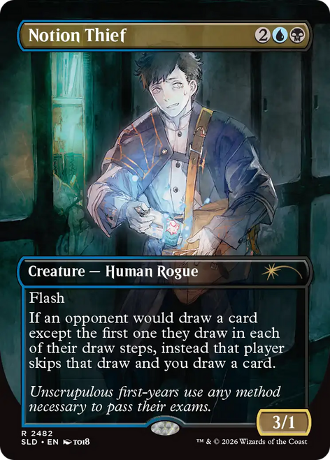 Notion Thief (Secret Lair - Mahō Gakuin Seishun Hakusho) | Secret Lair Drops、Magic: The Gathering、kayou