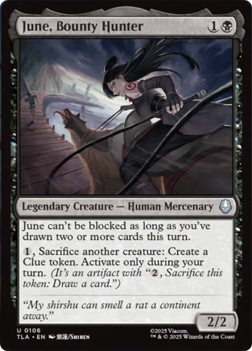 June, Bounty Hunter、Magic: The Gathering、kayou