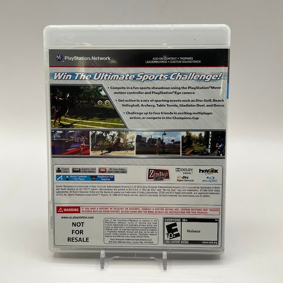 Sports Champions Not For Resale Playstation 3 Used #1、Collector Store LLC - VG、kayou