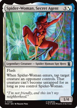 Spider-Woman, Secret Agent (MSH-229) - Marvel Super Heroes、Wizards of the Coast、kayou