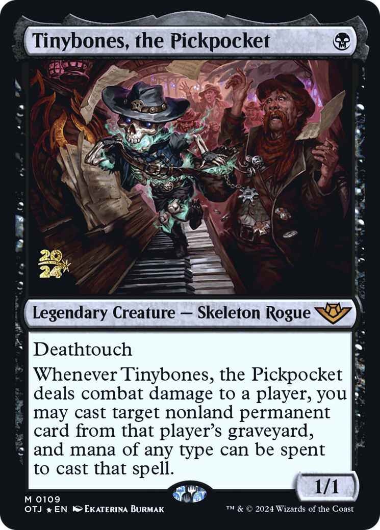 Tinybones, the Pickpocket (PRE-109) - Outlaws of Thunder Junction Promos Foil、Wizards of the Coast、kayou