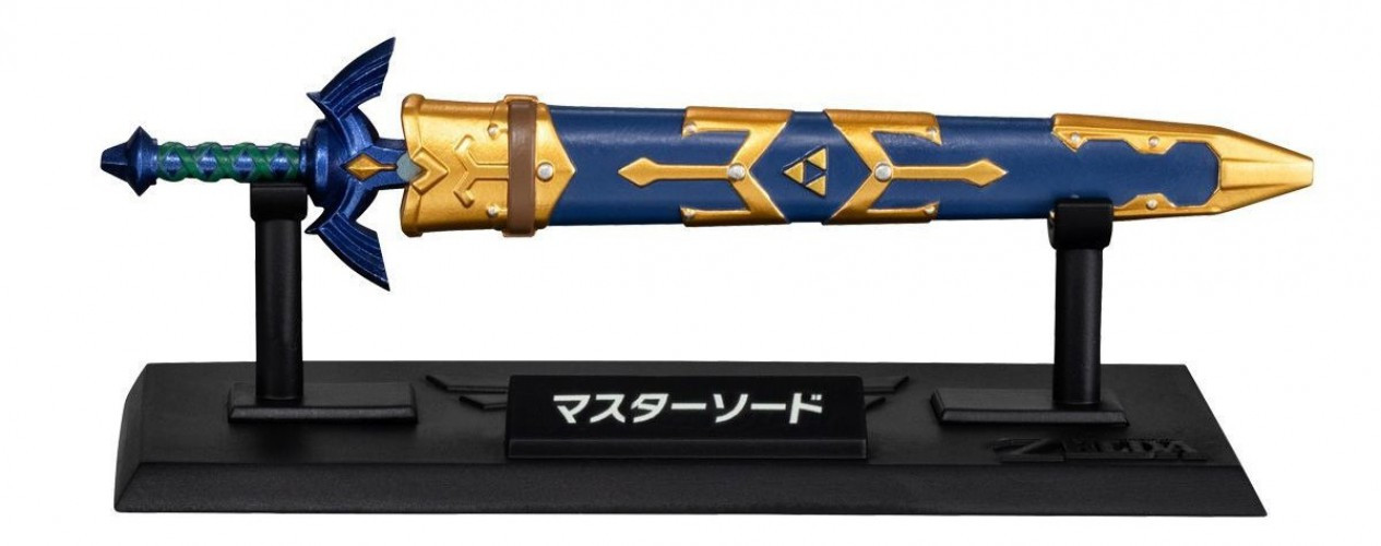 Legend of Zelda Weapons Collection Shokugan Master Sword 1.5-Inch Weapon Replica Sheathed Vesion Loose、ToyWiz、kayou