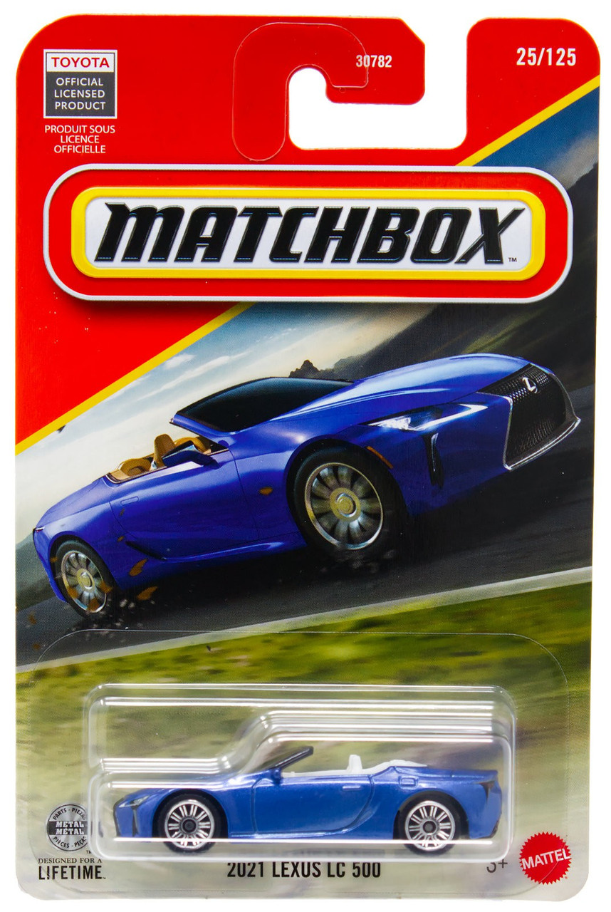 Matchbox 2021 Lexus LC 500 Diecast Car Blue、ToyWiz、kayou