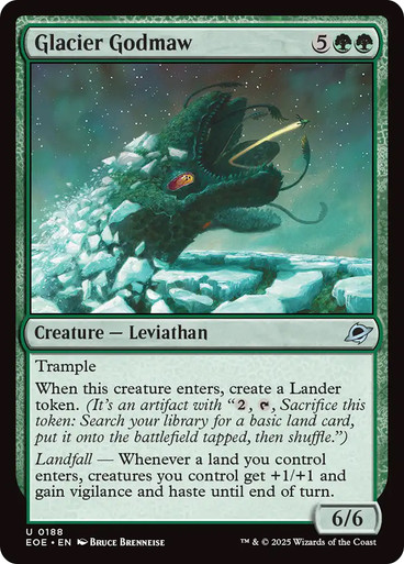 Glacier Godmaw、Magic: The Gathering、kayou