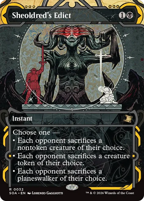 Sheoldred's Edict (Mystical Archive Foil) | Secrets of Strixhaven Mystical Archive、Magic: The Gathering、kayou