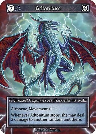 Adtonitum (Foil) - Dragonlord Foil、Dragonlord、kayou