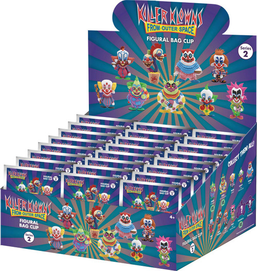 3D Figural Keyring Killer Klowns From Outer Space Series 2 Mystery Box 24 Packs (Pre-Order ships March)、ToyWiz、kayou