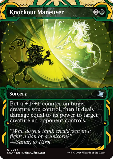 Knockout Maneuver (Mystical Archive) | Secrets of Strixhaven Mystical Archive、Magic: The Gathering、kayou